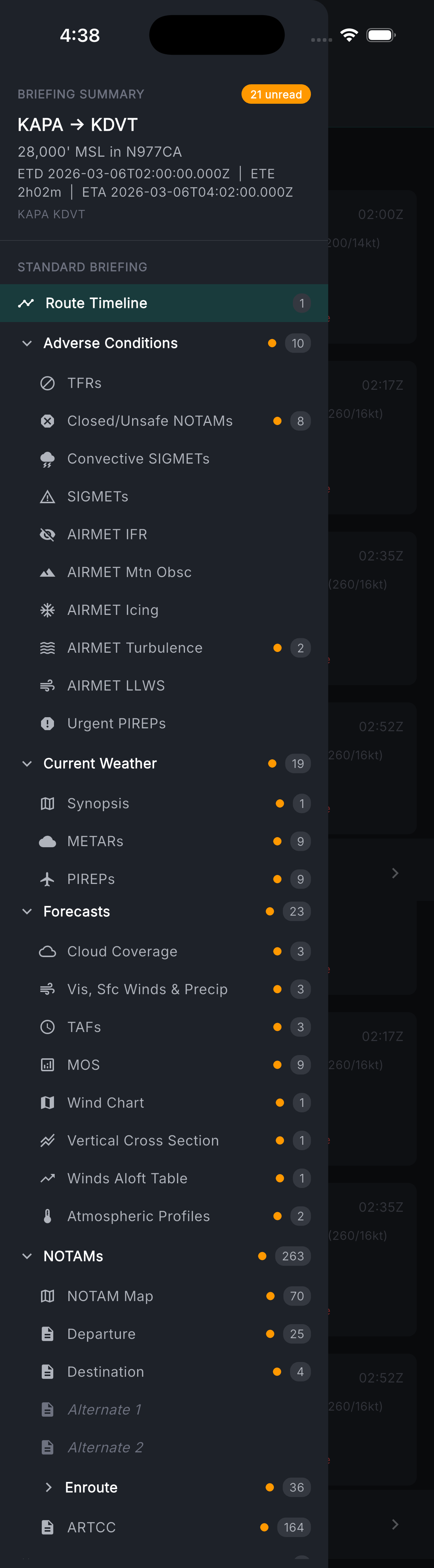 Standard briefing — every product, every time.