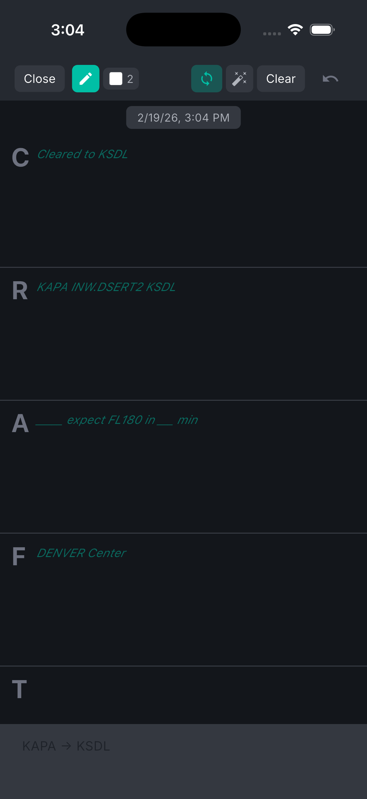 CRAFT pre-fill teaches the briefing format.