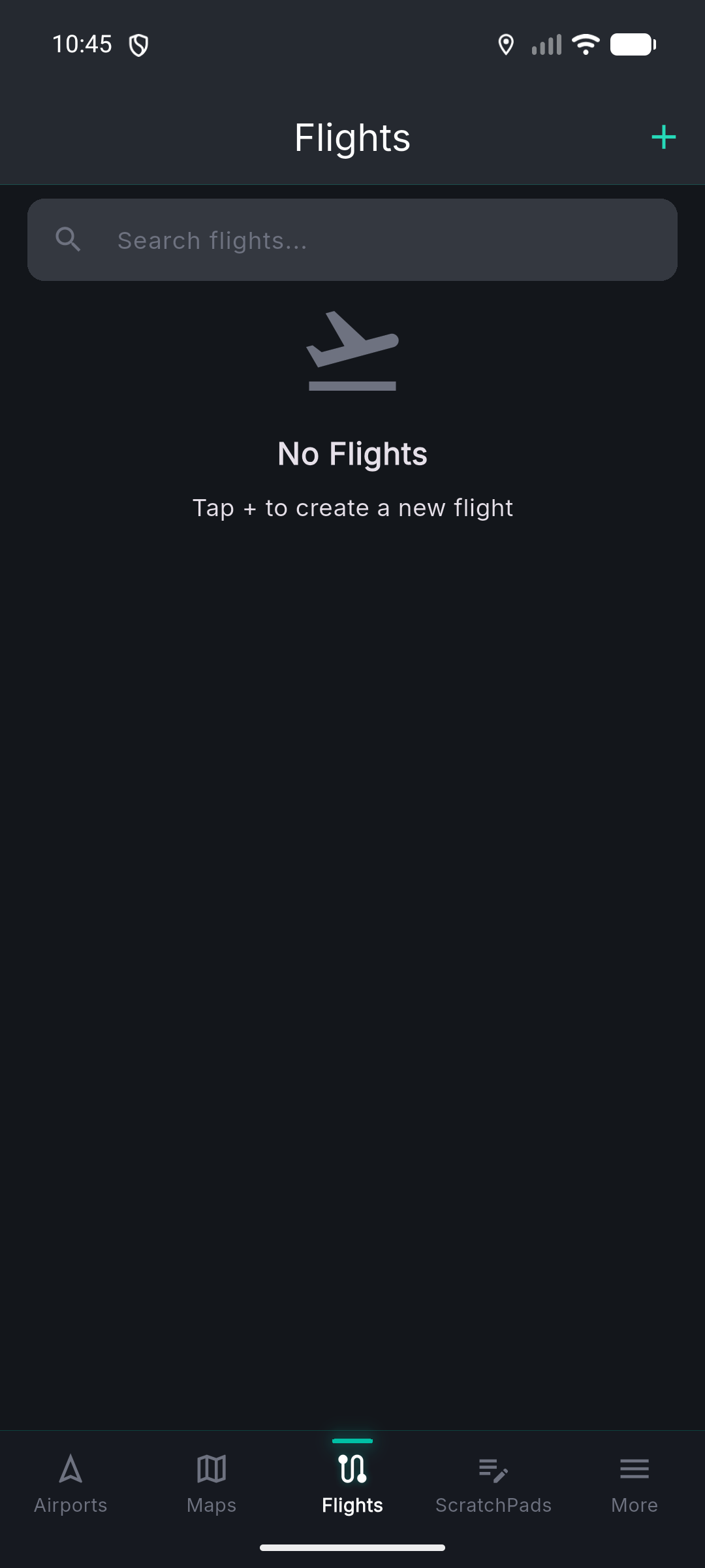 Flights list